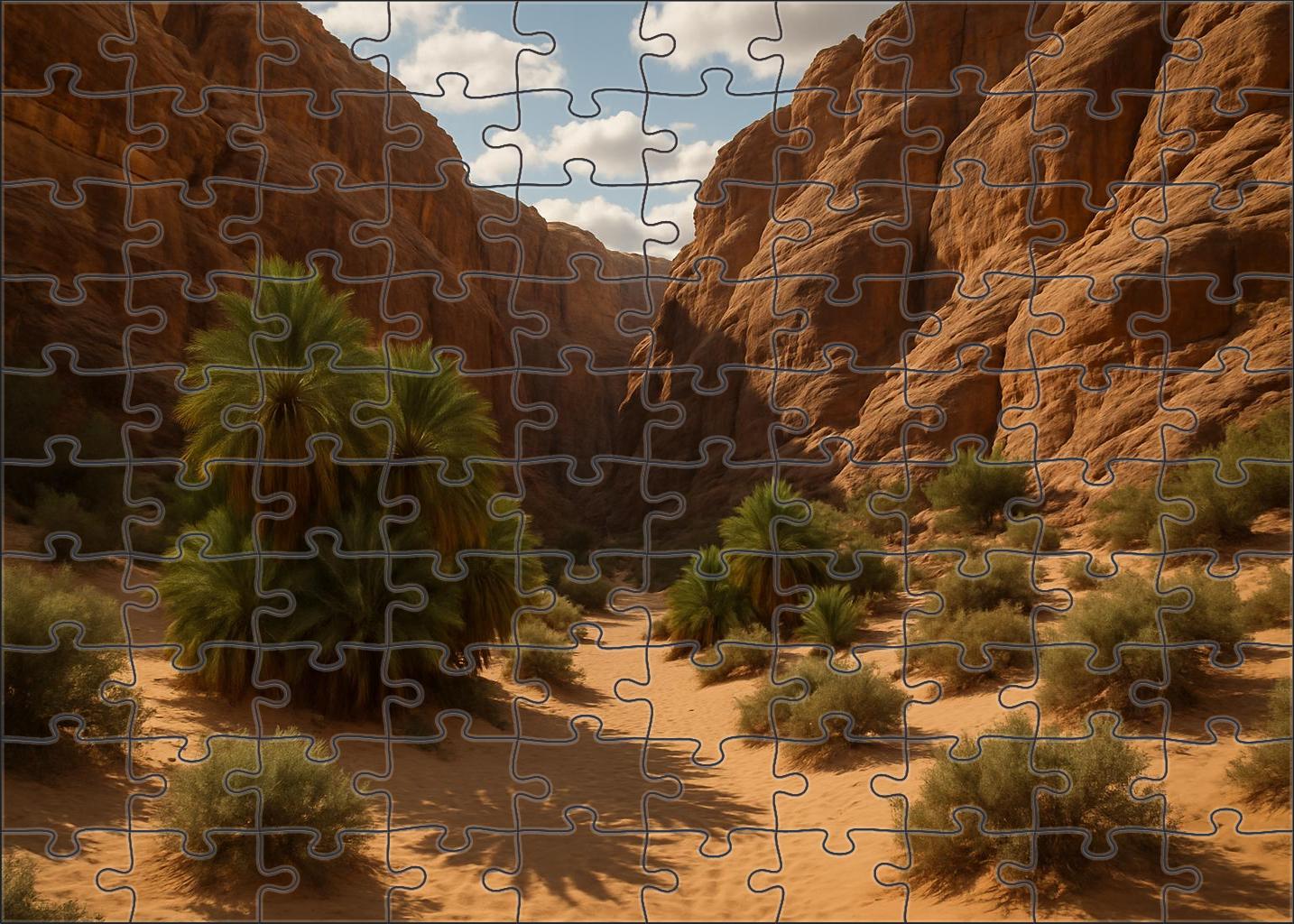 Hidden Wadi Refuge 300 Piece Puzzle