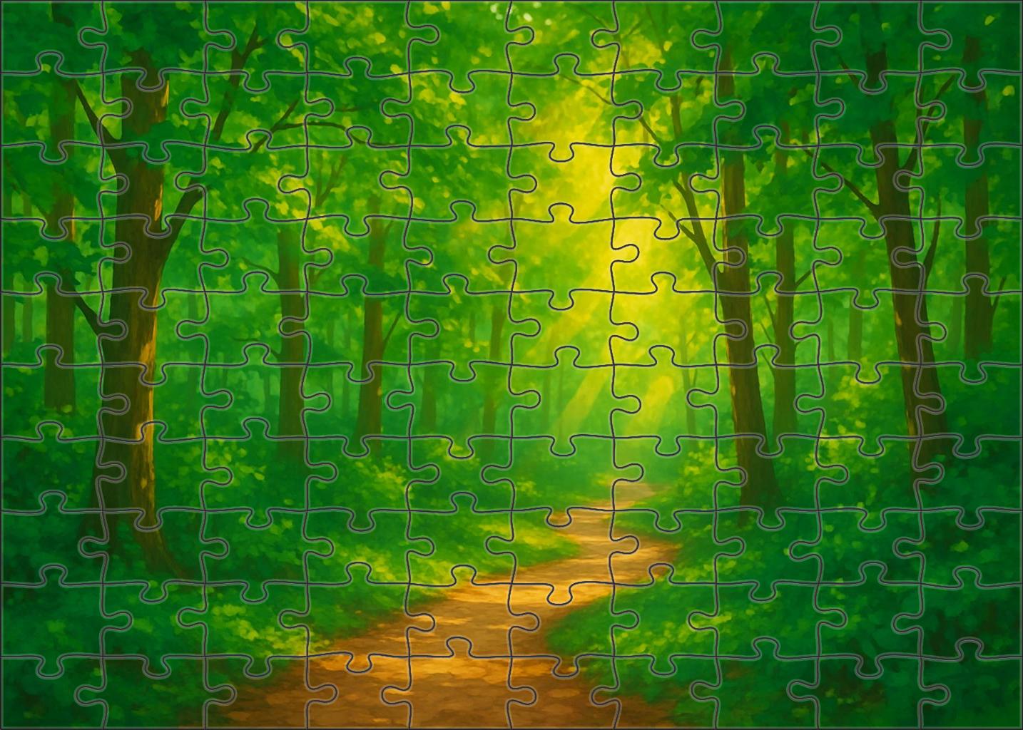 Serenity Forest Adventure 300 Piece Puzzle