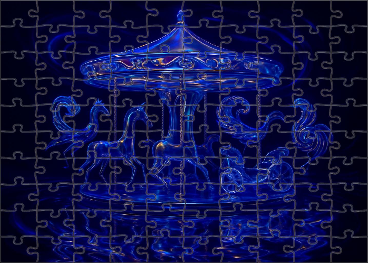 The Surreal Carousel Of Twisted Reflections Puzzle For Adults