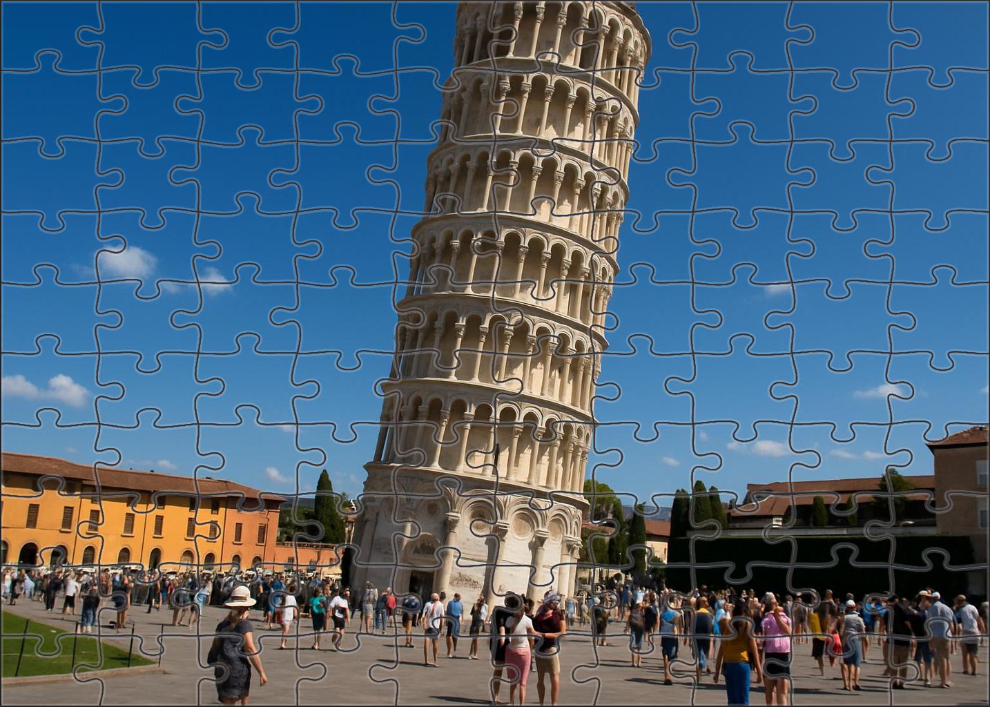 Tower Of Pisa Located In Pisa Italy Identified By 8210 Globally For Its Characteristic Lean Unique Puzzle Design