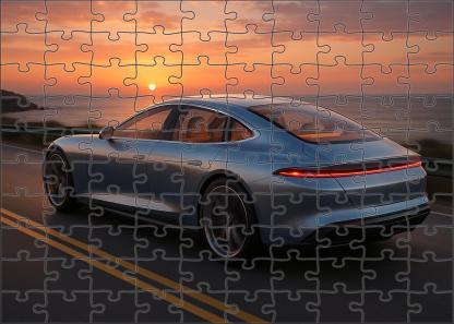 Celeste Seraph Gt Electric Grand Tourer With Ultra-quiet Cabin 300 Piece Puzzle