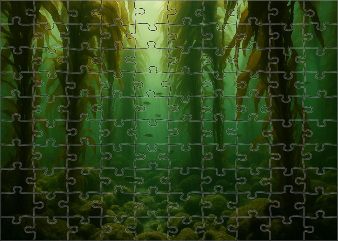 Whispering Kelp Groves 100 Piece Puzzle
