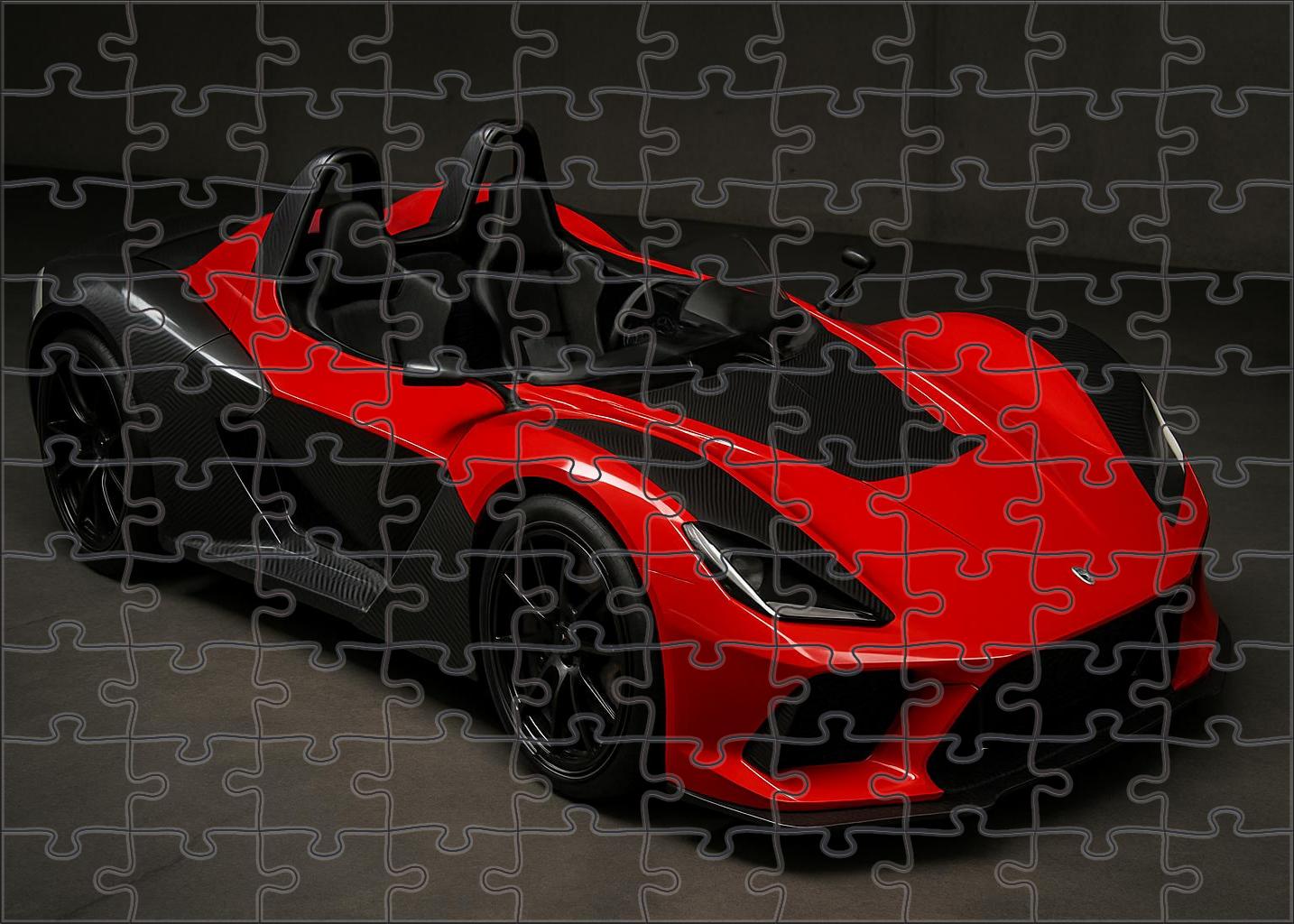 Falcon Aero Lightweight Carbon Fiber Roadster Puzzle For Kids