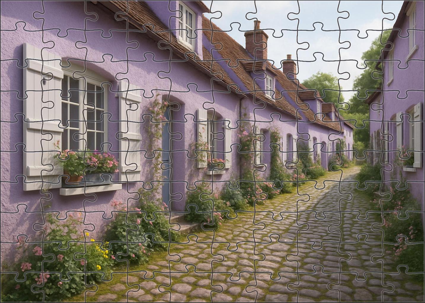 Lavender Lane Puzzle Collection