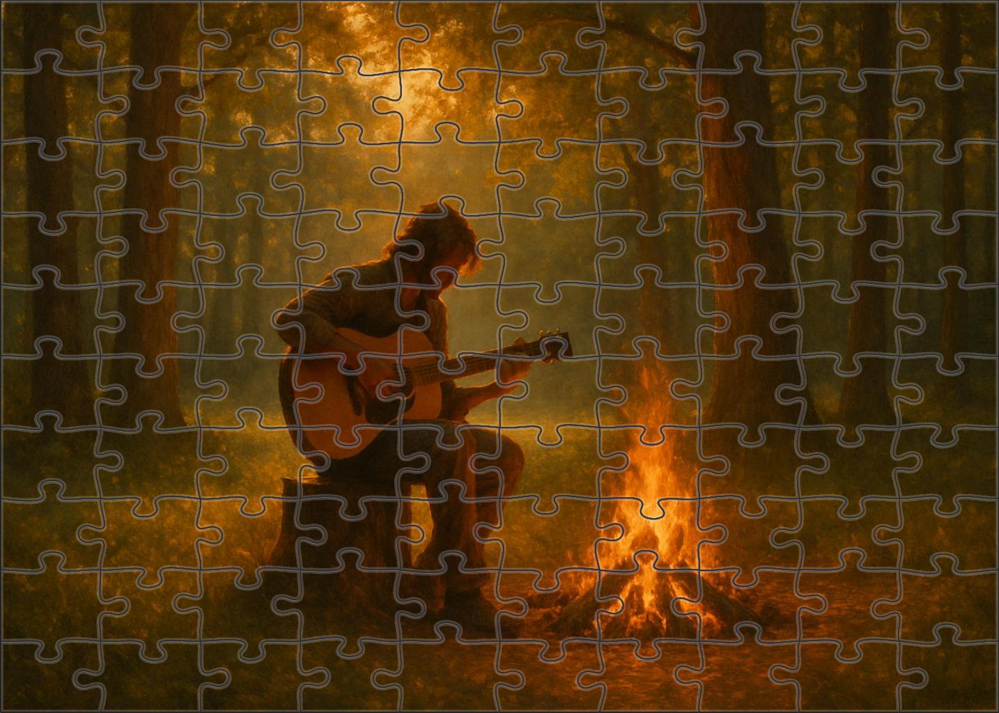 Indie Folk Revival Acoustic Storytelling With Earthy Tones And Rustic Visuals Easy Puzzles