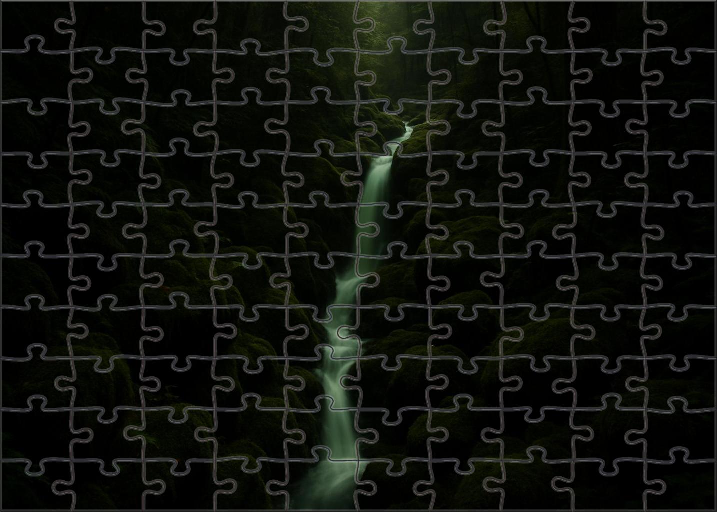 Whispering Jade Ribbon Easy Puzzles