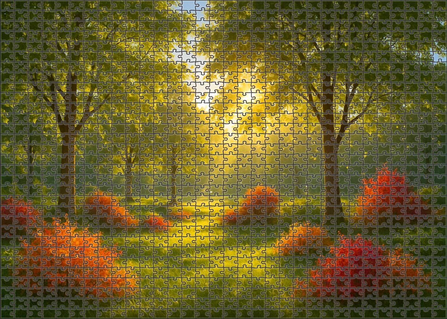 Sunlit Ridgewood 100 Piece Puzzle