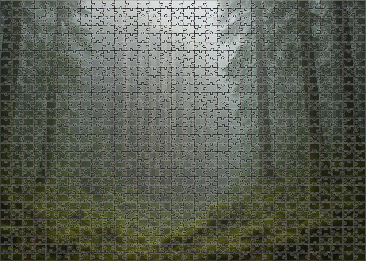 Misty Hemlock Heights 20 Piece Puzzle