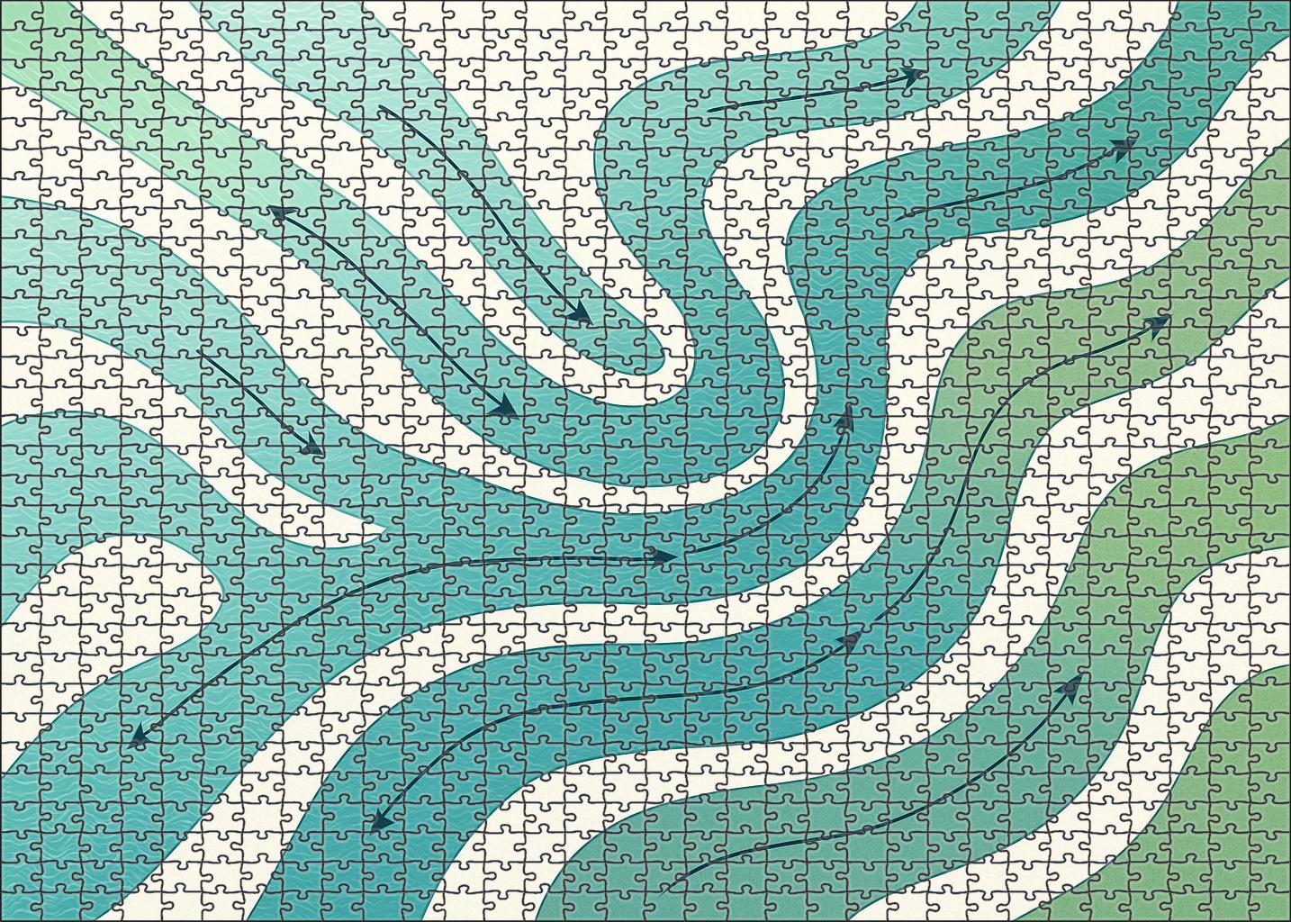 Tidal Influence And Estuarine Flow 500 Piece Puzzle