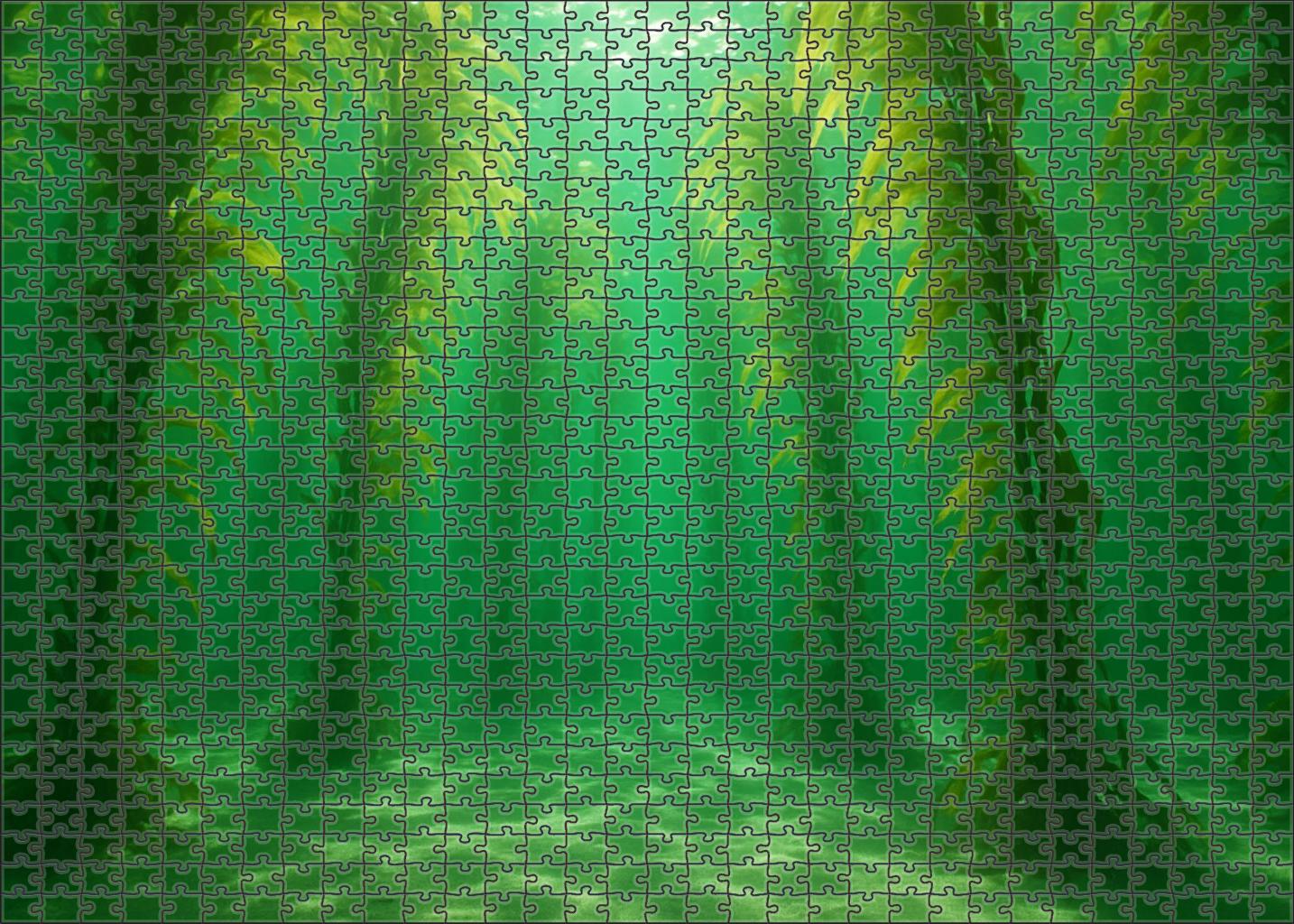 Sapphire Kelp Forest Canopy 1000 Piece Puzzle