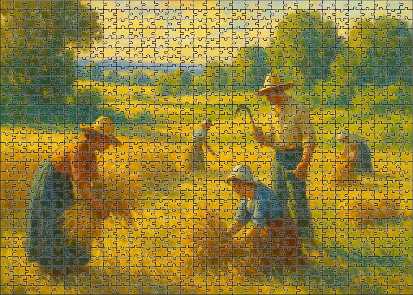 The Harvesters 50 Piece Puzzle