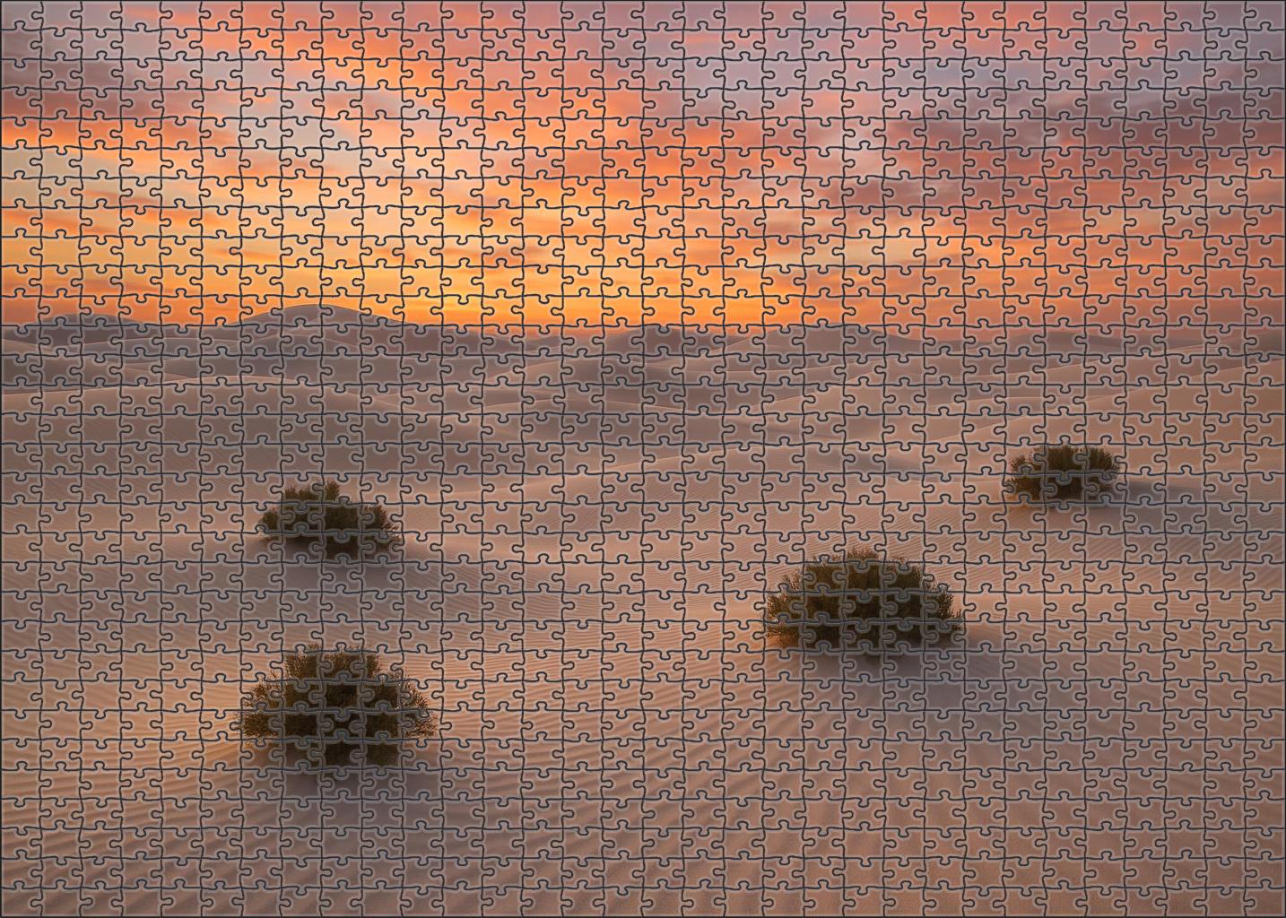 Ivory Sand Dune Sea 200 Piece Puzzle