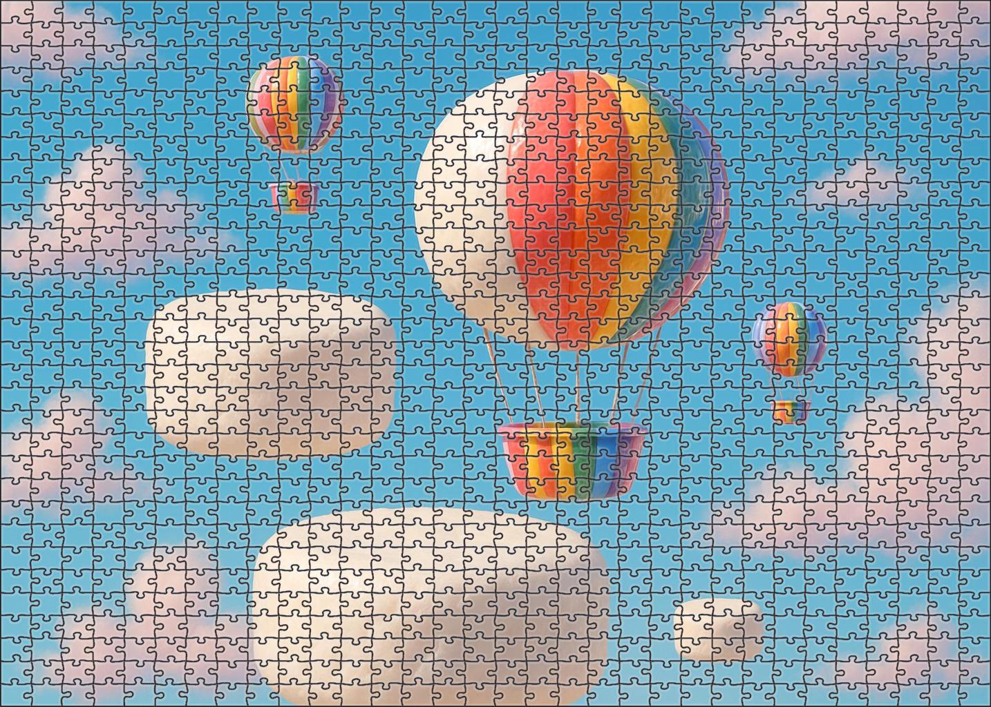 Marshmallow Hot Air Haven Puzzle Challenge