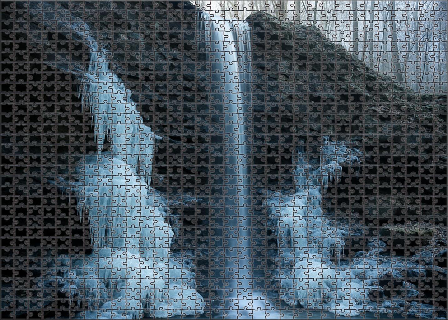 Frosted Crystal Cascade 300 Piece Puzzle