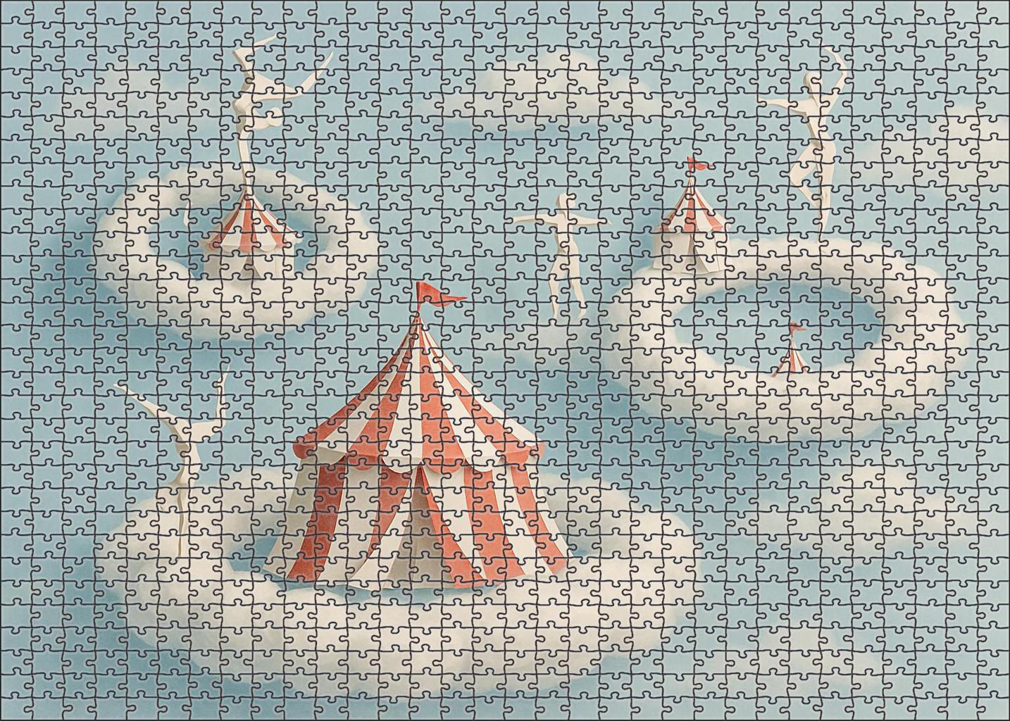 The Paper Circus On Cloud Rings Puzzle Collection