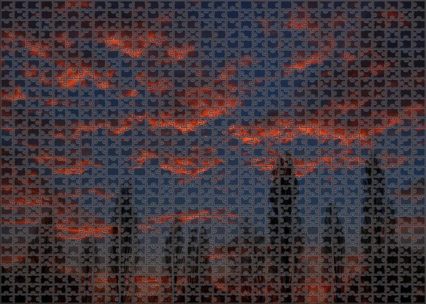 Copper Dusk Radiance Puzzle Collection