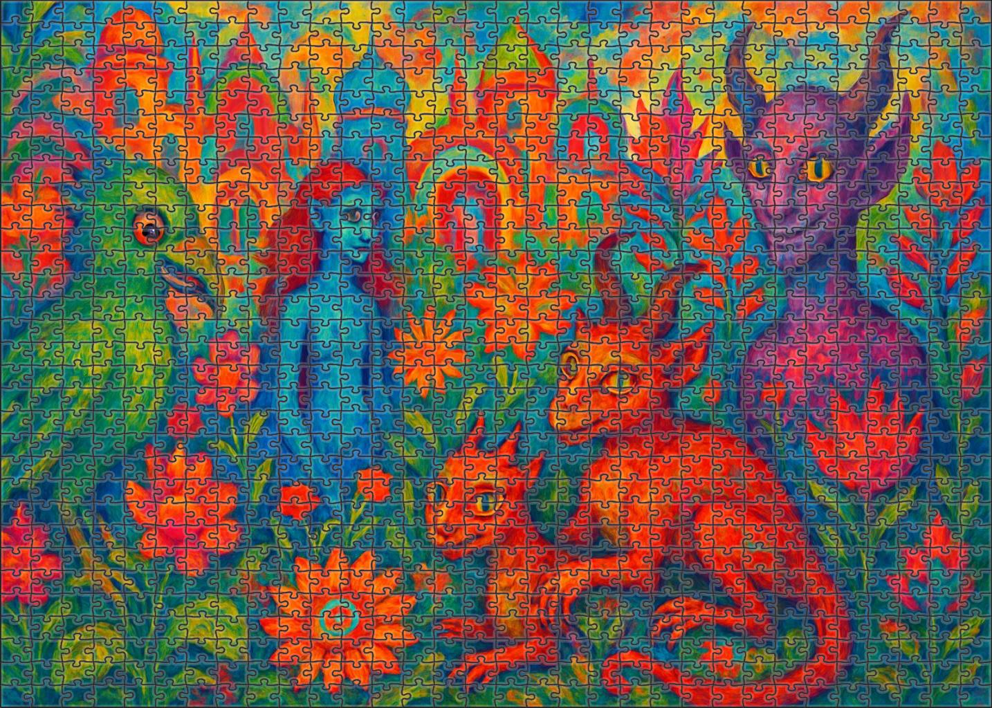 Garden Of Earthly Delights 200 Piece Puzzle