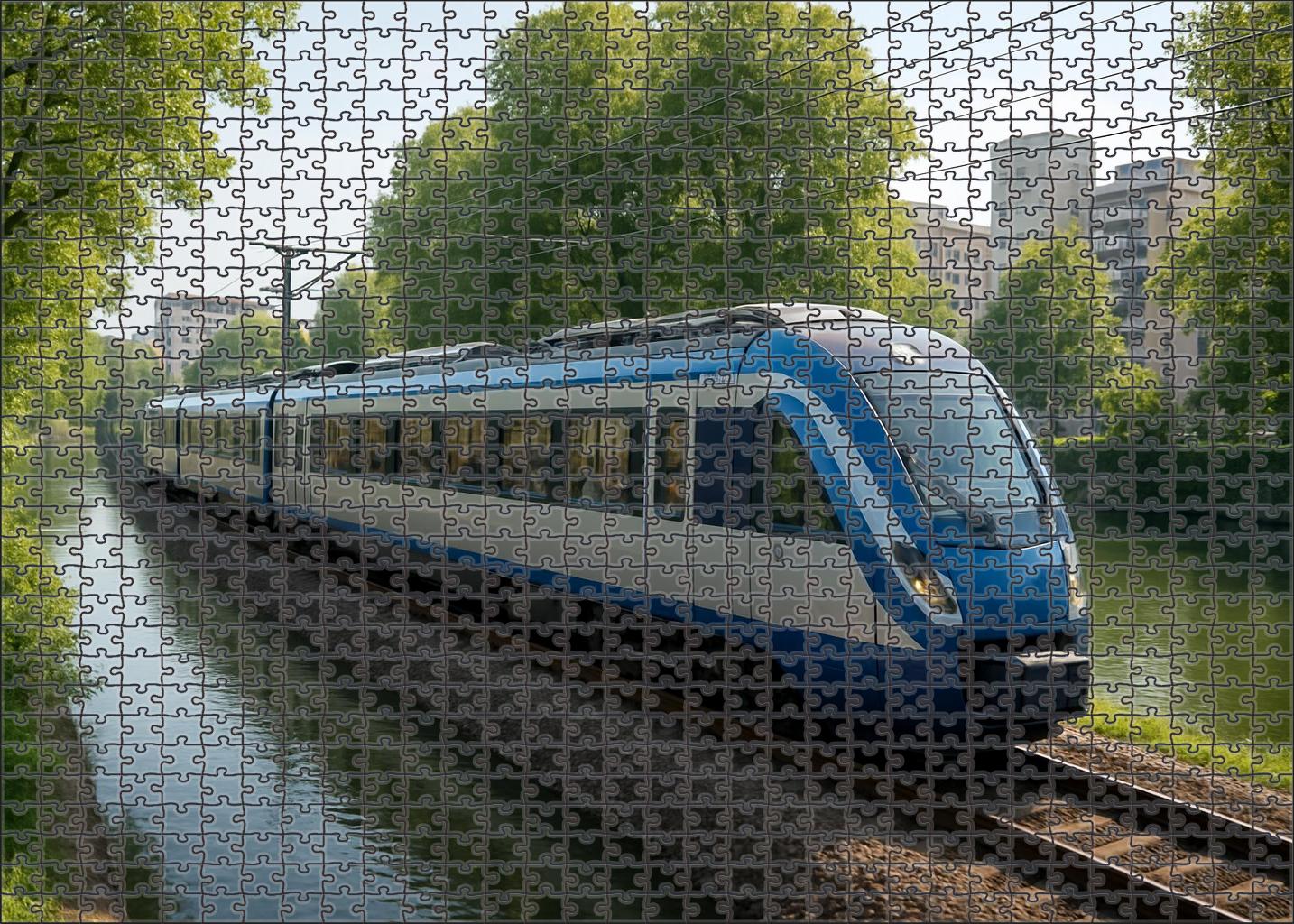 Velvet Stream Electric Passenger Unit 20 Piece Puzzle