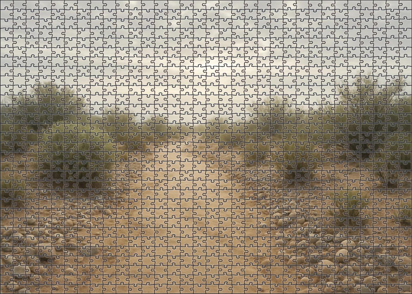 Amber Washbed Passage 1000 Piece Puzzle