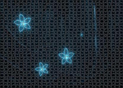 Mechanical Jungle Steel Vines And Glowing Blooms Entwined In Night Unique Puzzle Design