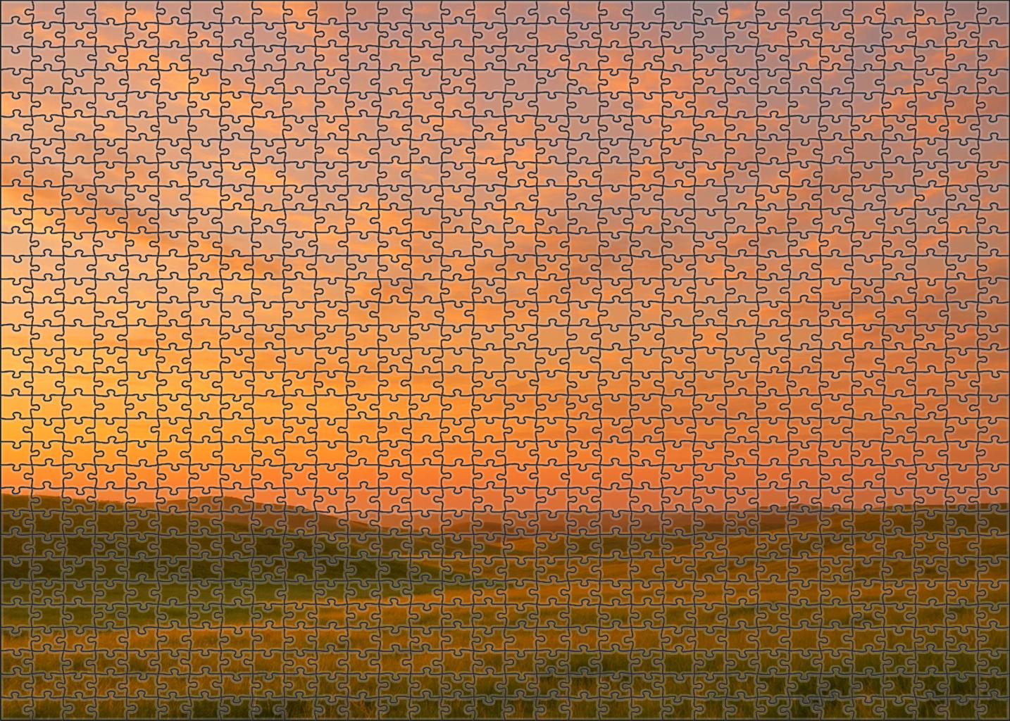 Peach Whisper Meadow Challenging Puzzles