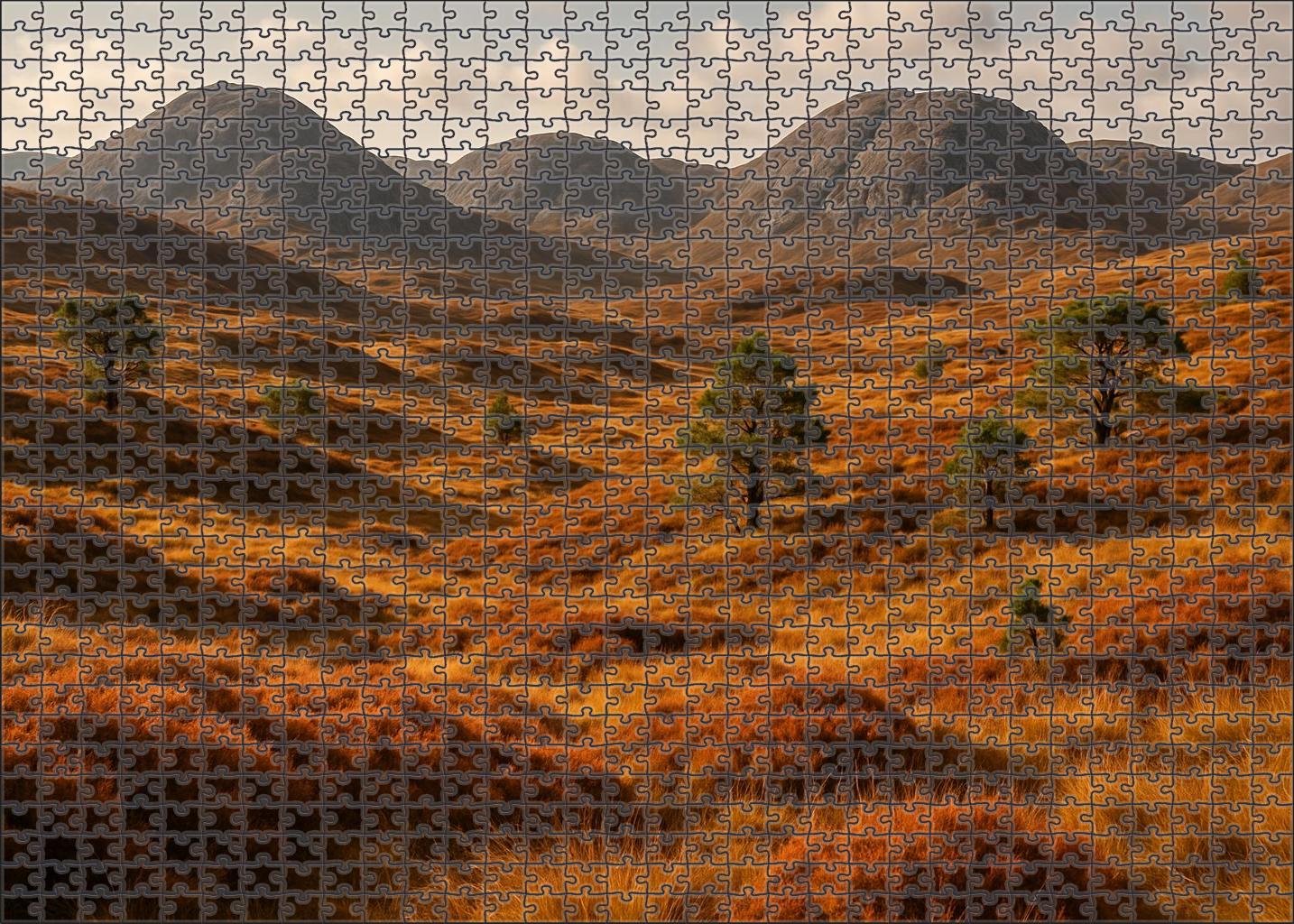 Golden Heather Highlands Puzzle Collection