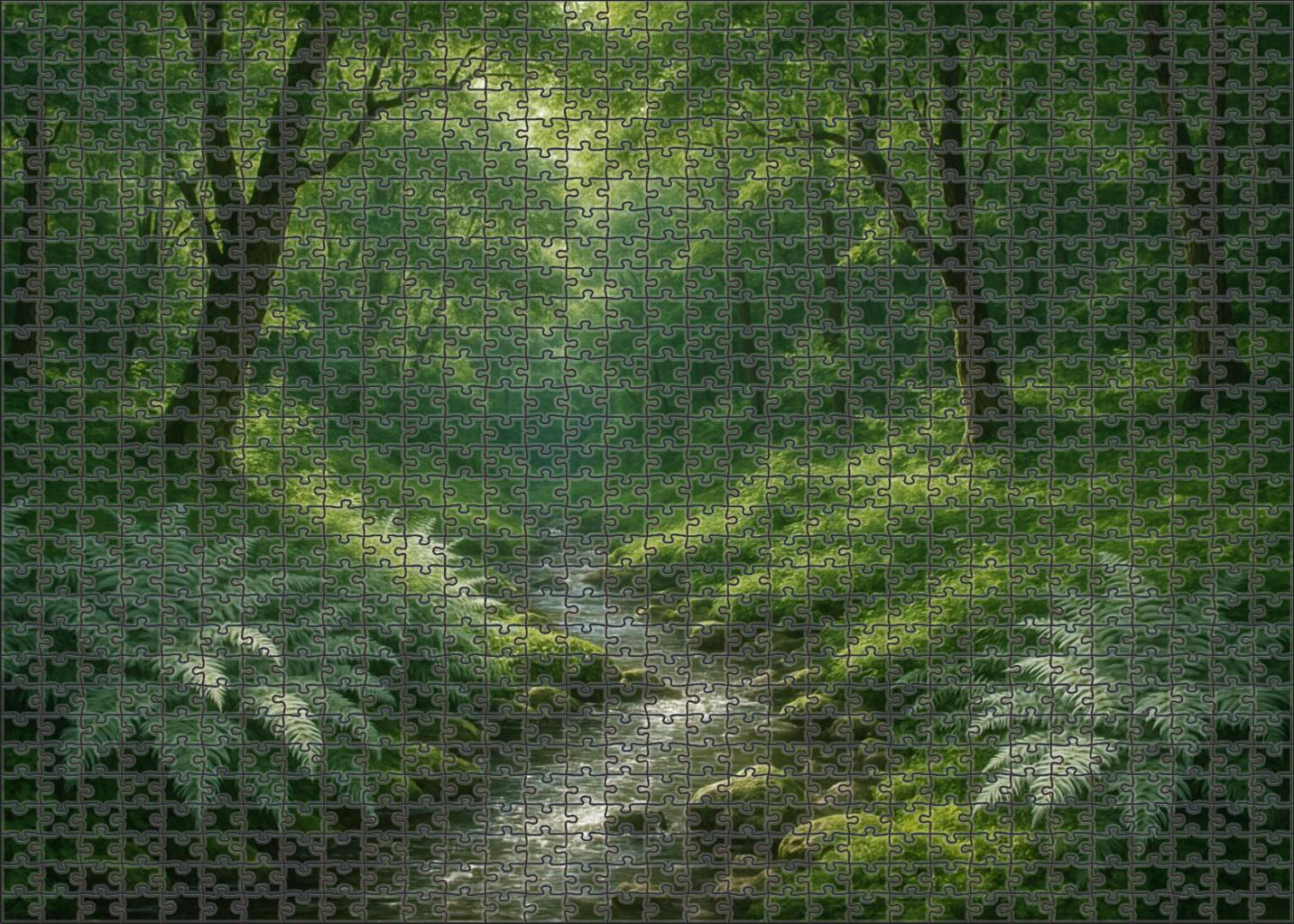 Silver Fern Valley Large Format Puzzle
