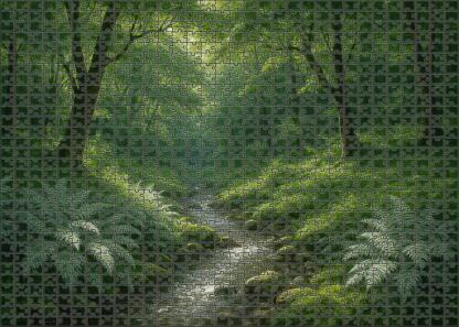 Silver Fern Valley Large Format Puzzle