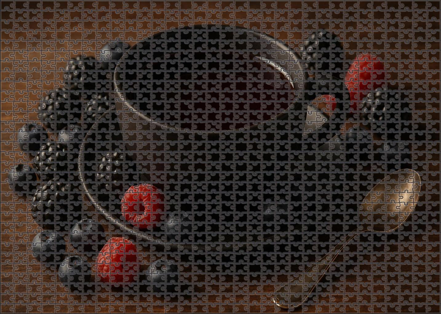 Midnight Berry Black Tea Puzzle For Kids