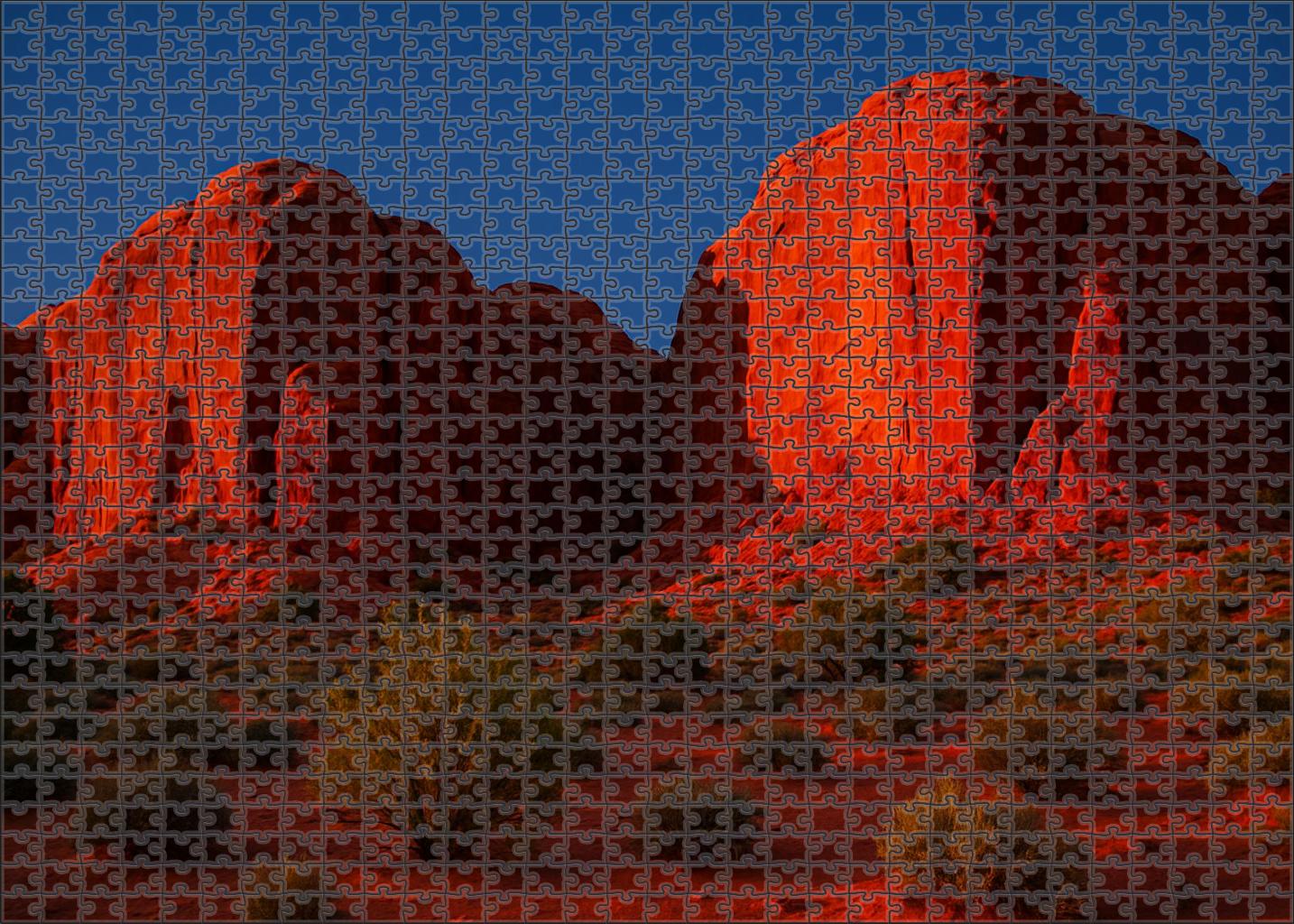 Sunfire Desert Bluff Easy Puzzles