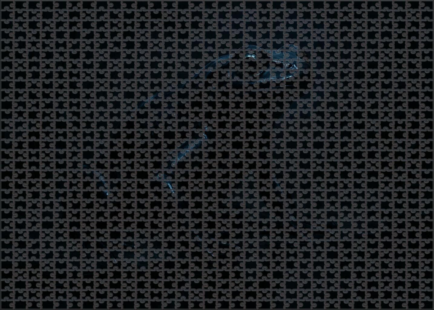 Obsidian Mirage Elusive Amphibious Predator With Camouflaging Skin 200 Piece Puzzle