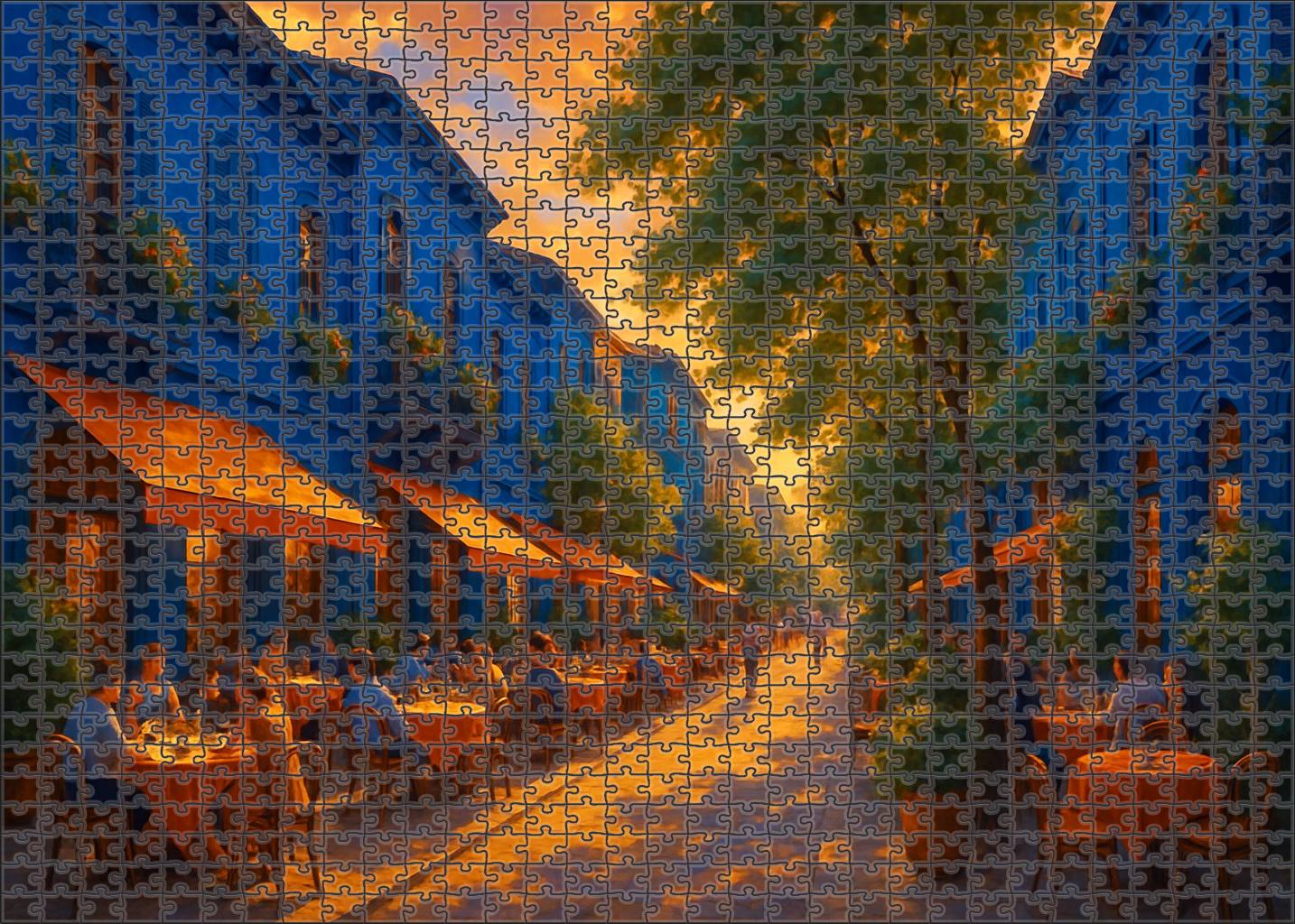Sapphire Boulevard 100 Piece Puzzle