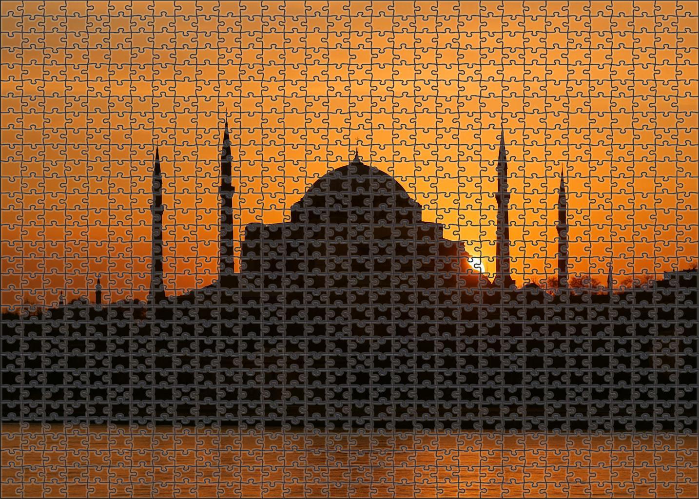 Hagia Sophia Istanbul Turkey  Recognized By 7950 Globally For Its Architectural And Religious Legacy Puzzle Challenge
