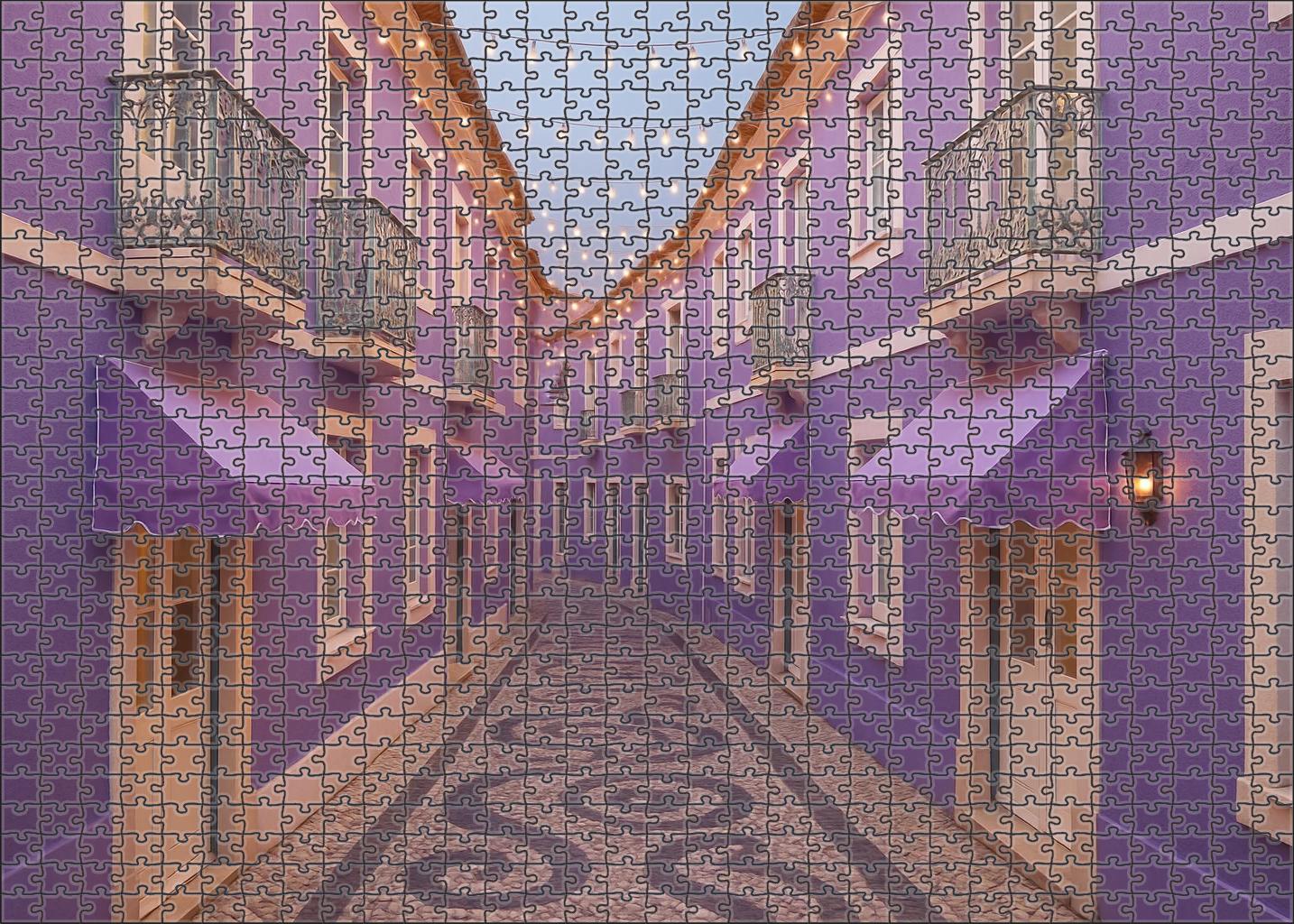 Violet Veranda Lane 200 Piece Puzzle