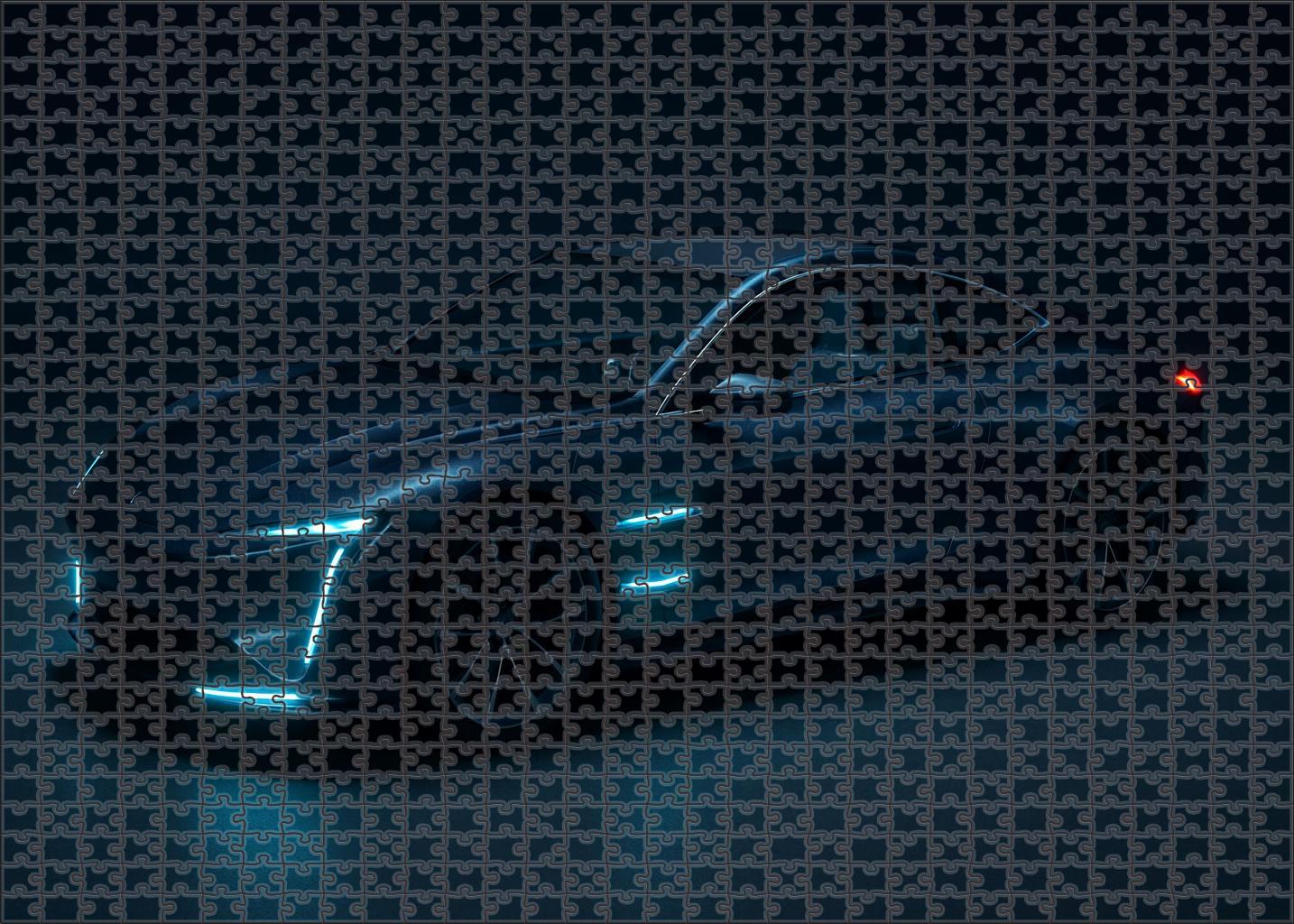 Nebula Aero Rs Aerodynamic Electric Sports Coupe Puzzle Collection