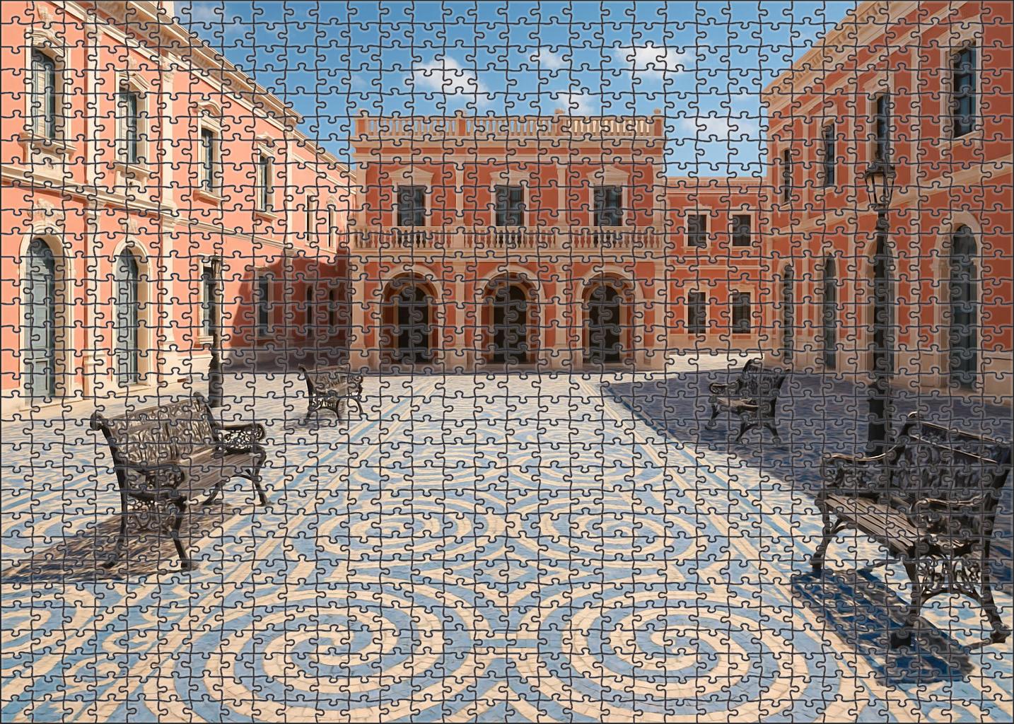 Coral Plaza 1000 Piece Puzzle