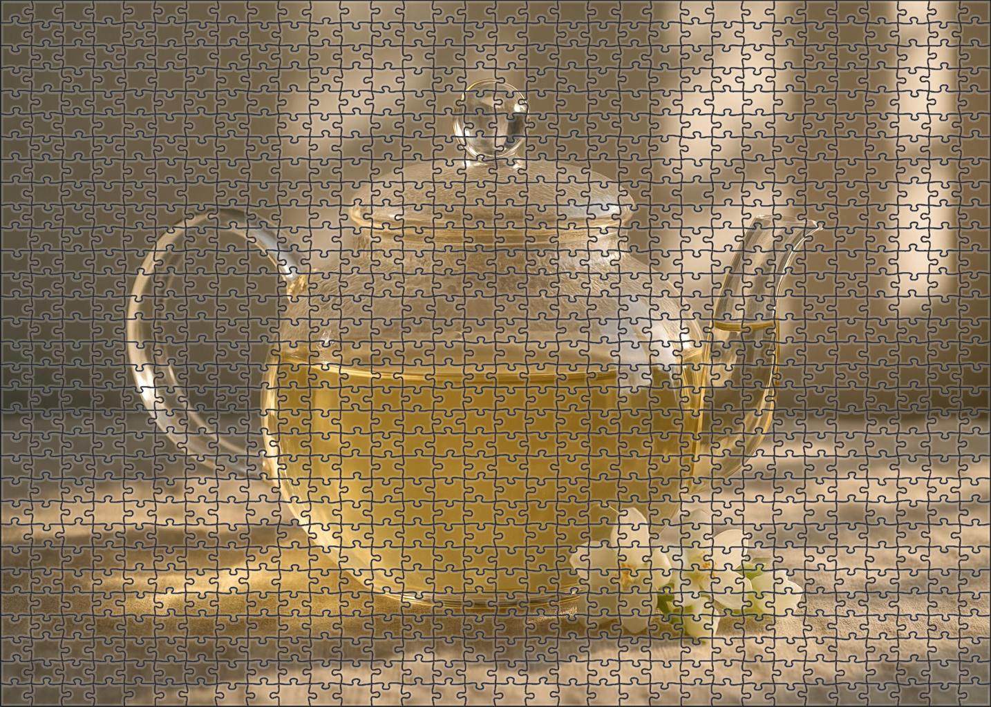 Dawn Blossom White Tea Puzzle Fun