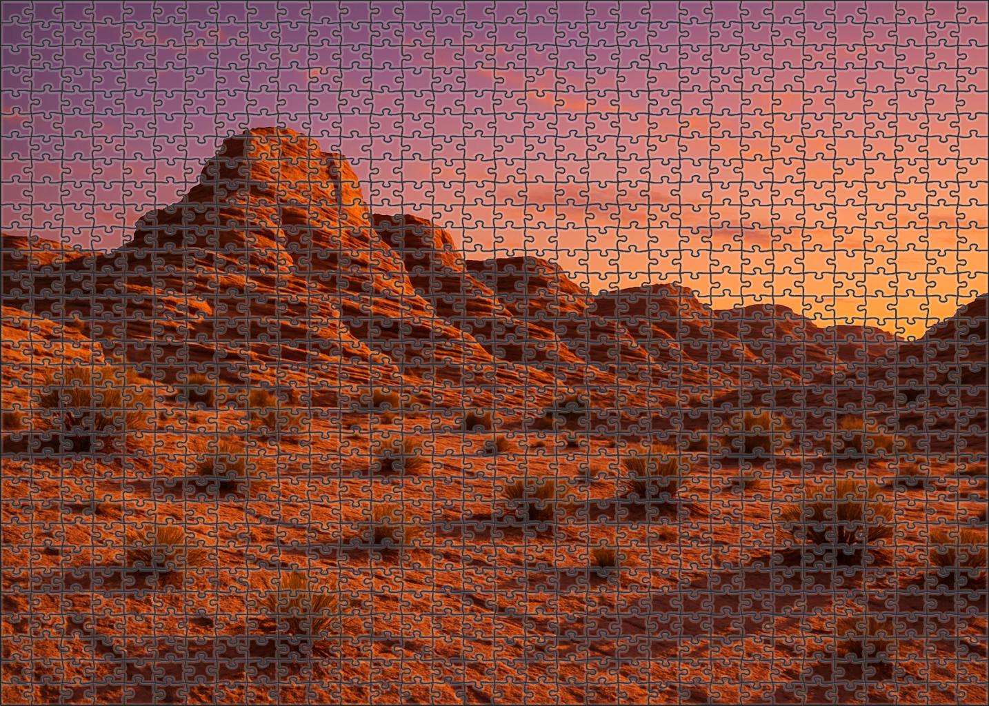 Twilight Sandstone Ridge Puzzle Collection