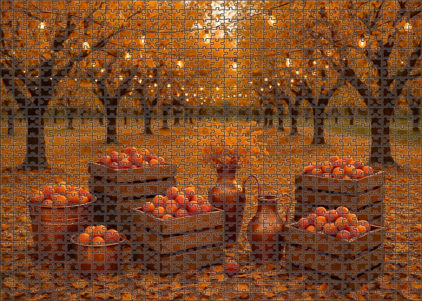Golden Orchard Celebration Puzzle Fun