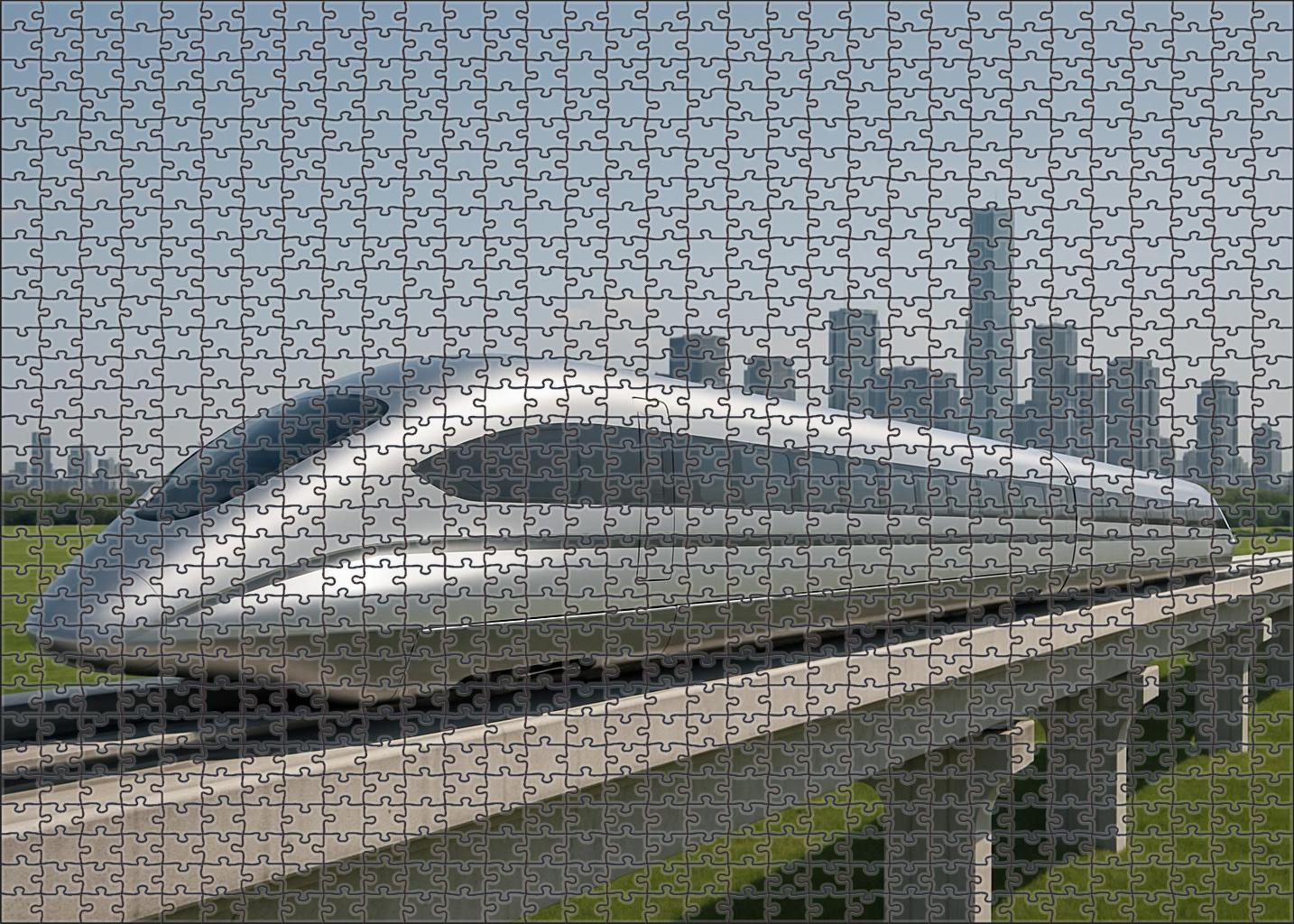 Nimbus Sky Maglev 20 Piece Puzzle