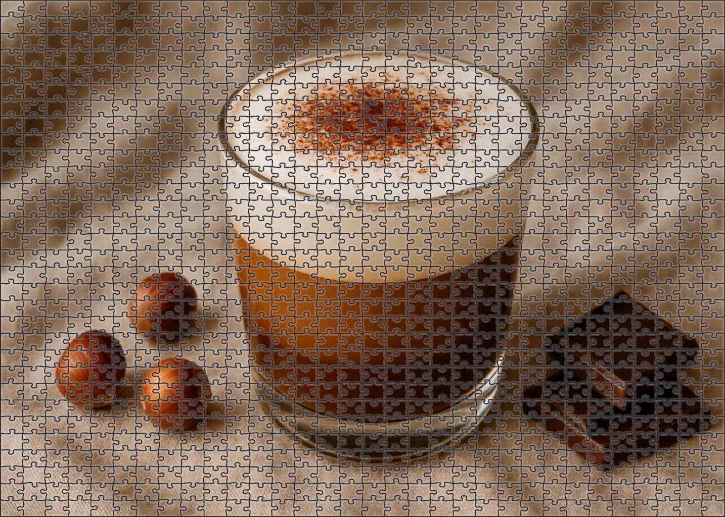 Nutty Cocoa Mist Large Format Puzzle