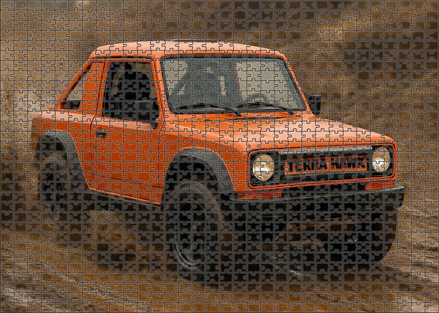 Terra Hawk Rally All-terrain Turbocharged Performance Machine Puzzle For Kids