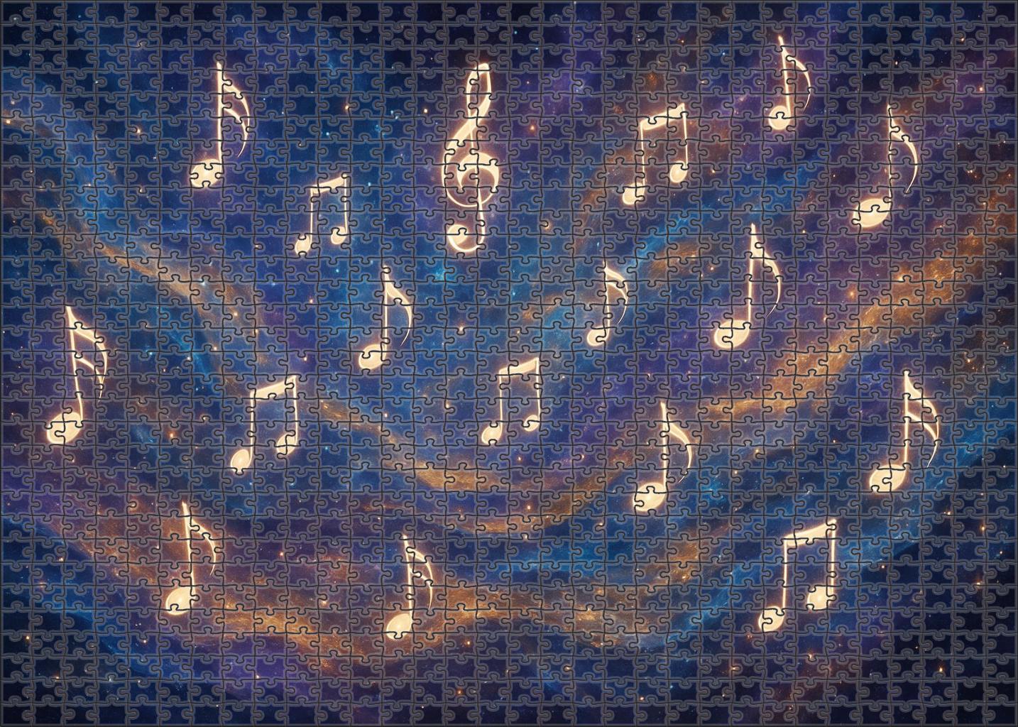 Celestial Symphony Of Emotions 500 Piece Puzzle