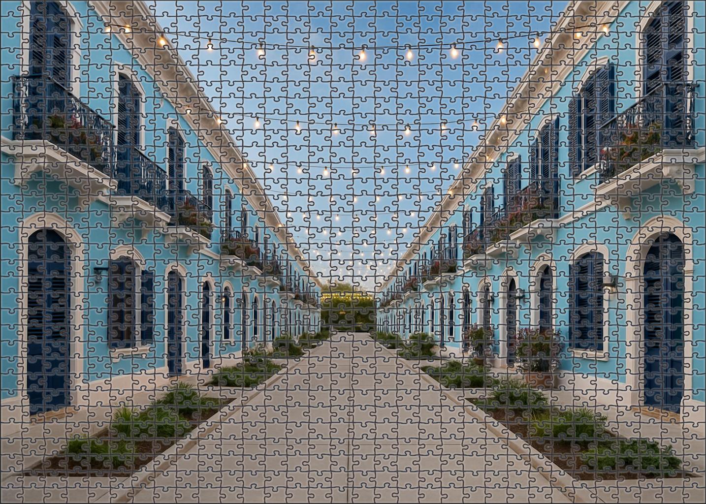 Azure Walk Puzzle For Kids