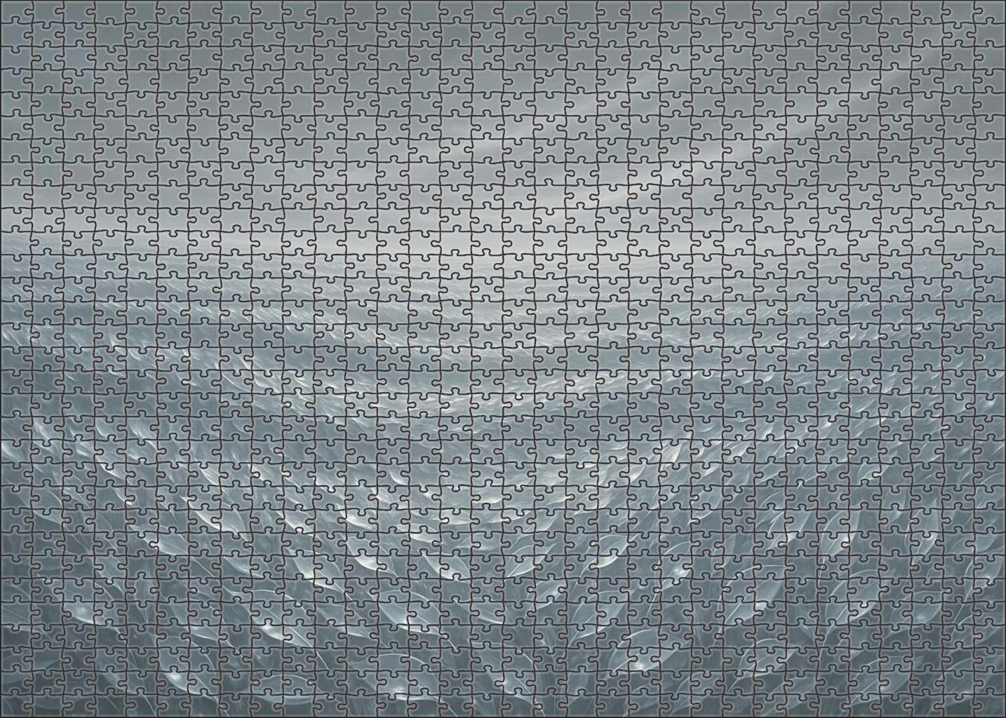 The Ocean Of Glass Leaves 1000 Piece Puzzle