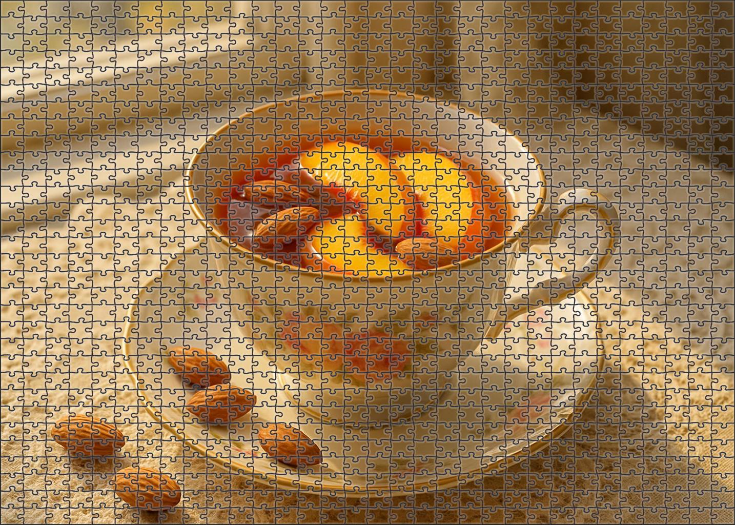 Golden Orchard Black Tea With Ripe Peach And Honeyed Almond Easy Puzzles