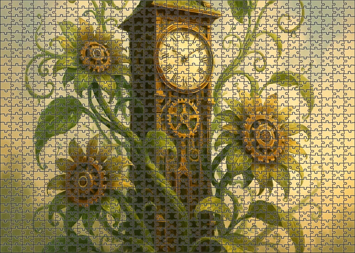 Clocktower Garden Gala 300 Piece Puzzle