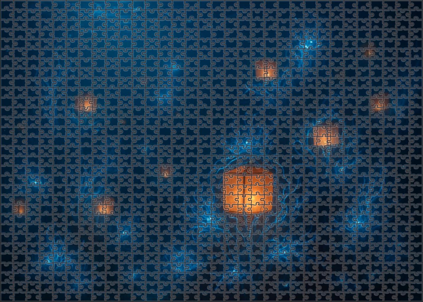 Whispering Lantern Reef 200 Piece Puzzle