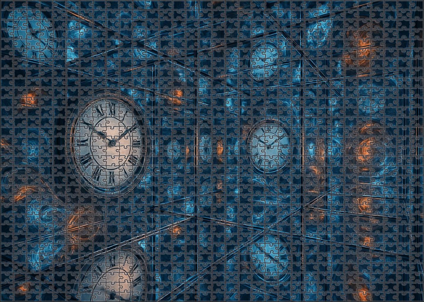 Mirage Of Time's Reflection 500 Piece Puzzle