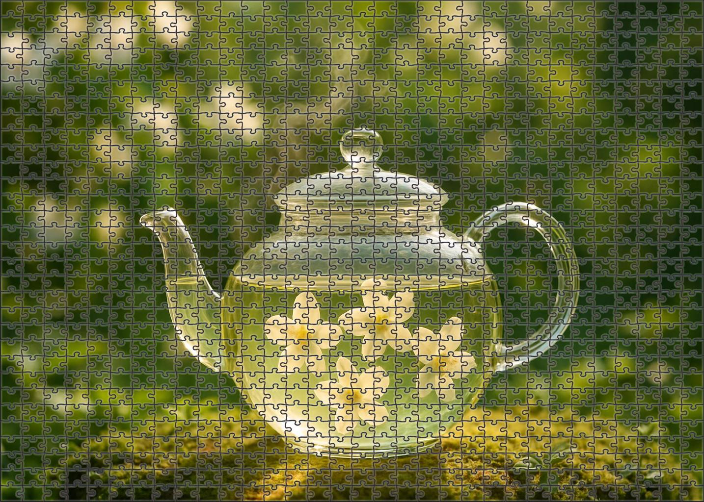 Sunlit Jasmine Whisper 100 Piece Puzzle